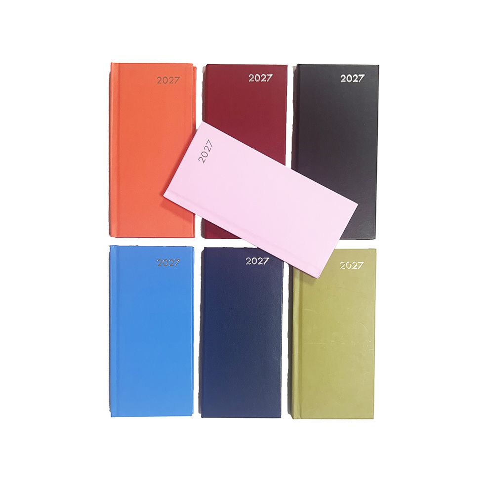 2027 DIARY Martello Slim 6.6 inches x 3.1 inches Week to View  P2515/P2815