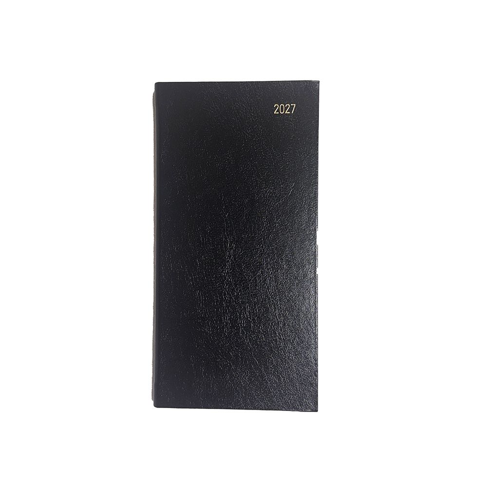 2027 DIARY Slim Desk WTV Black   KF1BK27