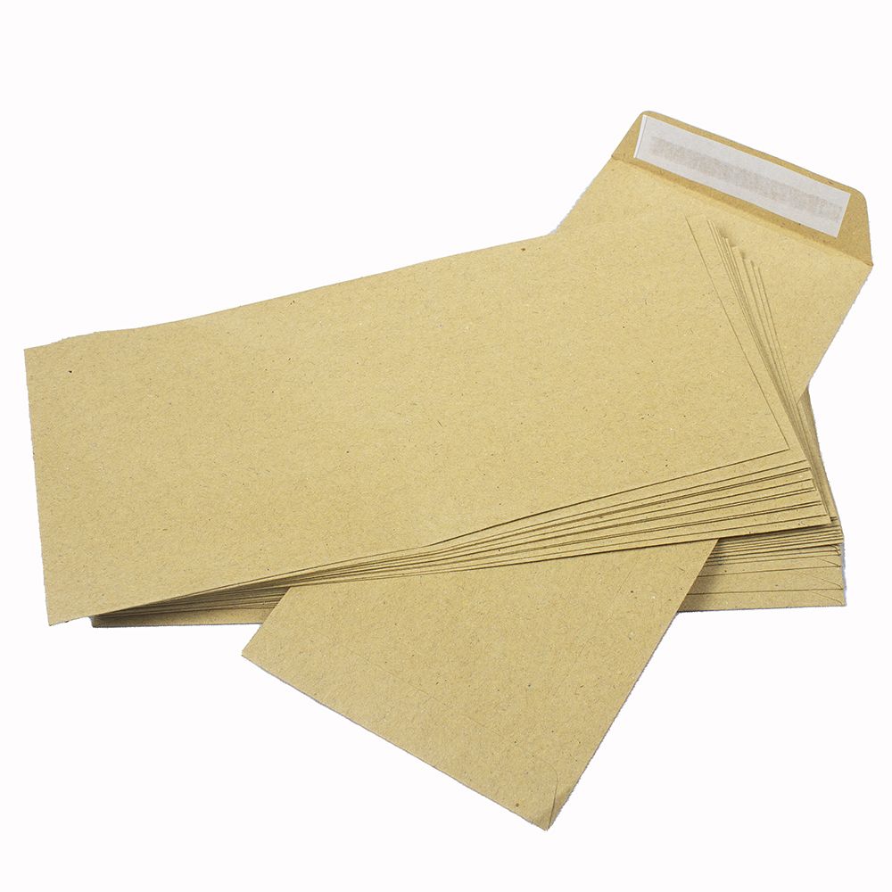 Envelope  9 x 4 (229x 102) Peel & Stick Manilla