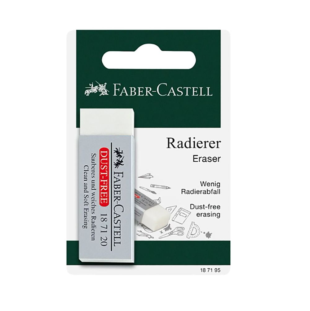 Faber Castell Eraser Dust Free White 187195
