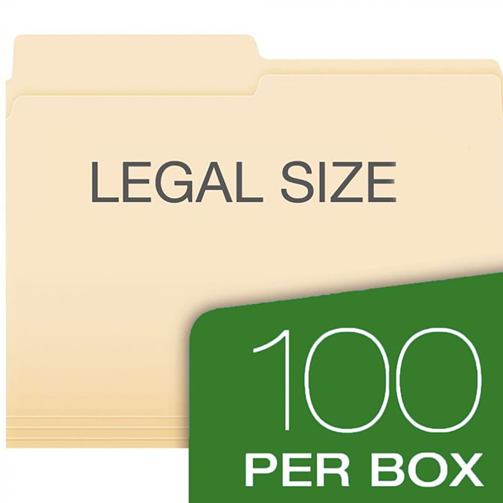 Pendaflex File Folder Legal Size  Manila 753-1/2 per individual  file folder