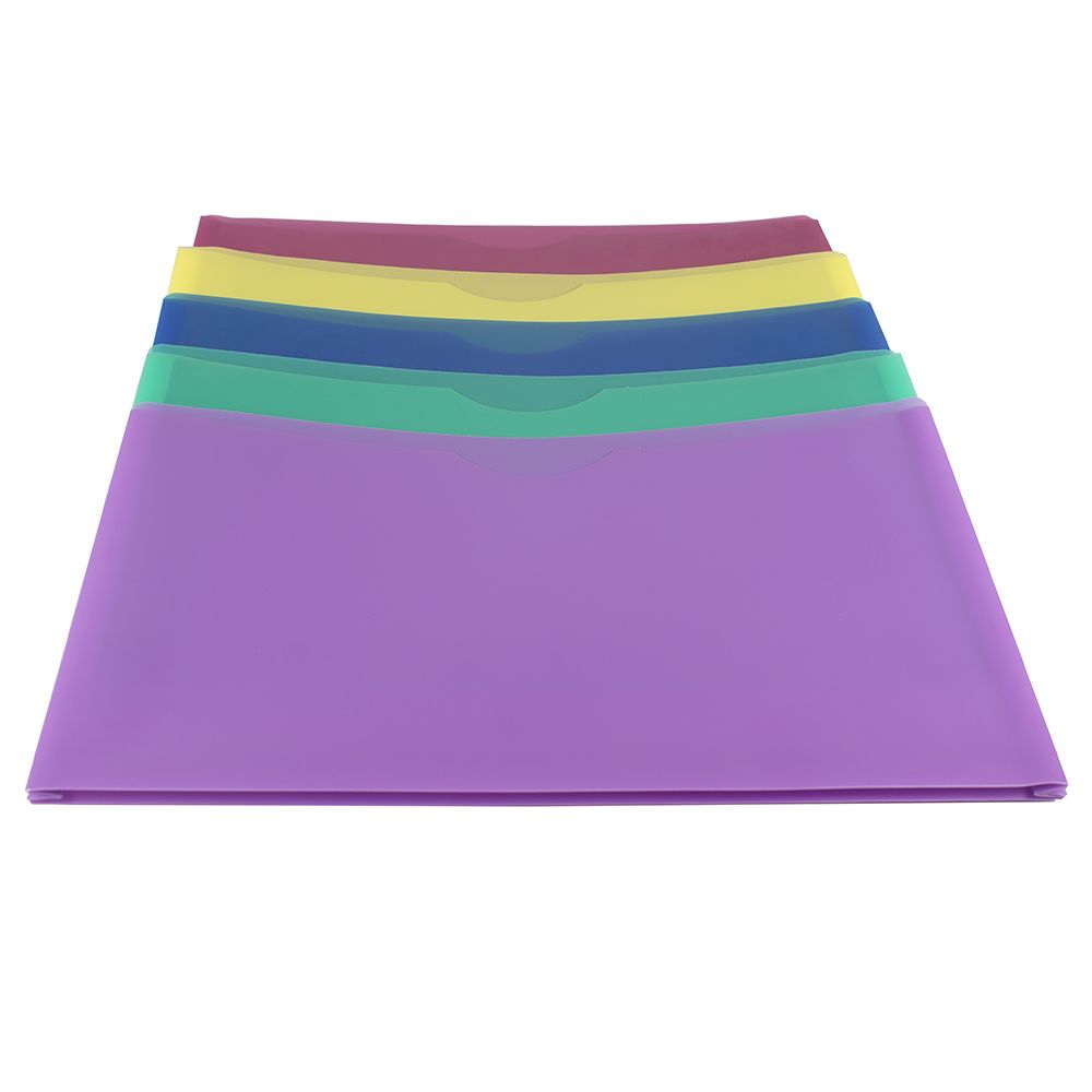 Esselte Poly Expanding File Jackets 1 in  Legal  50993