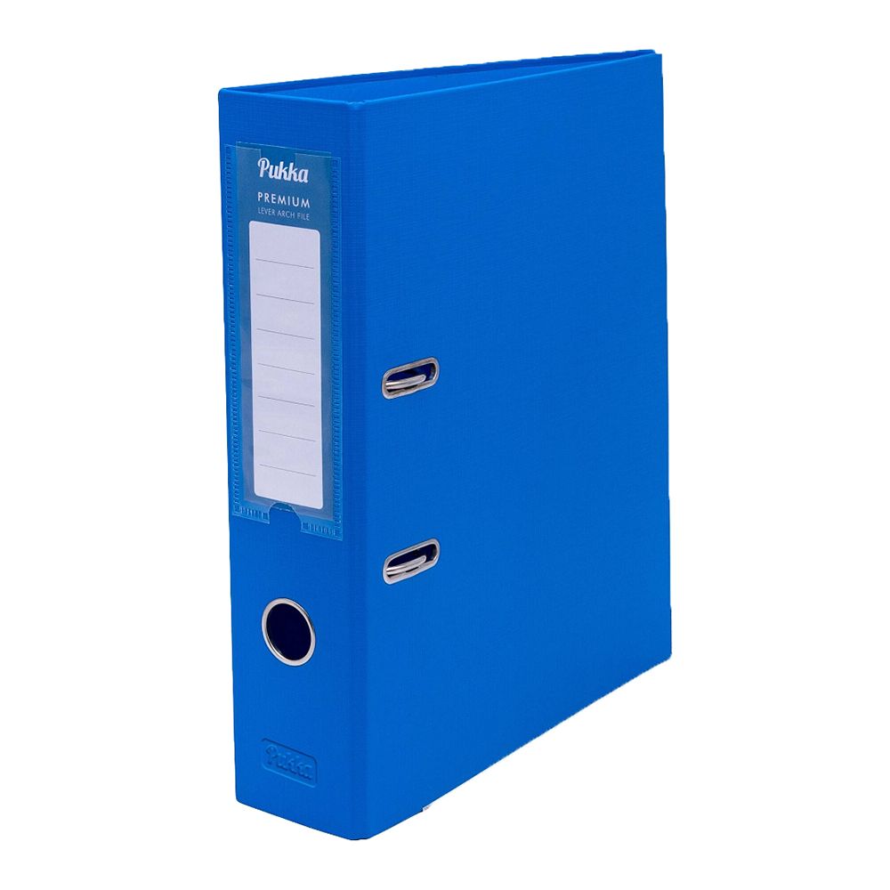 Pukka Polypropylene Lever Arch File  A4 Blue 9714-PPF