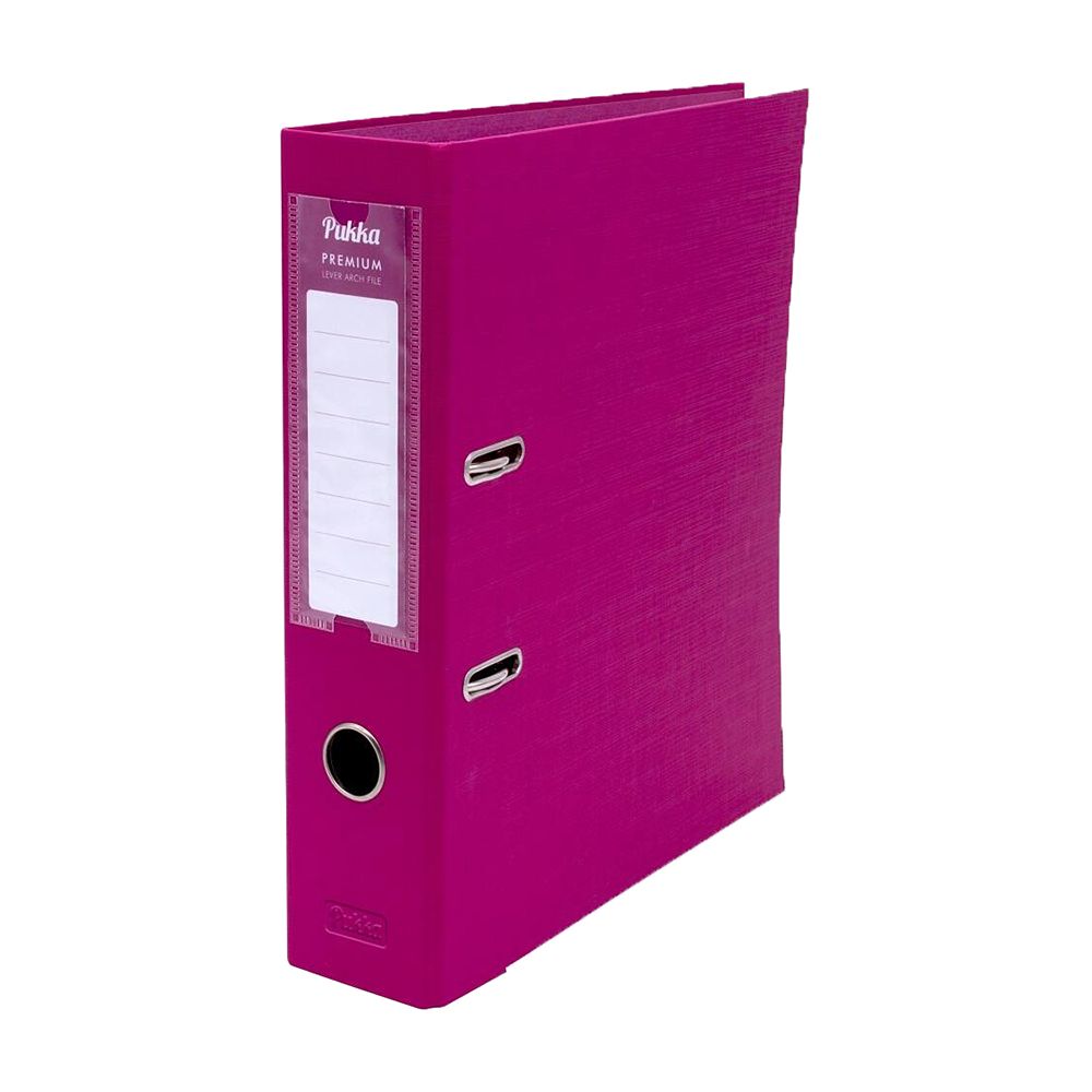 Pukka Polypropylene Lever Arch File A4 Orchid 9716-PPF
