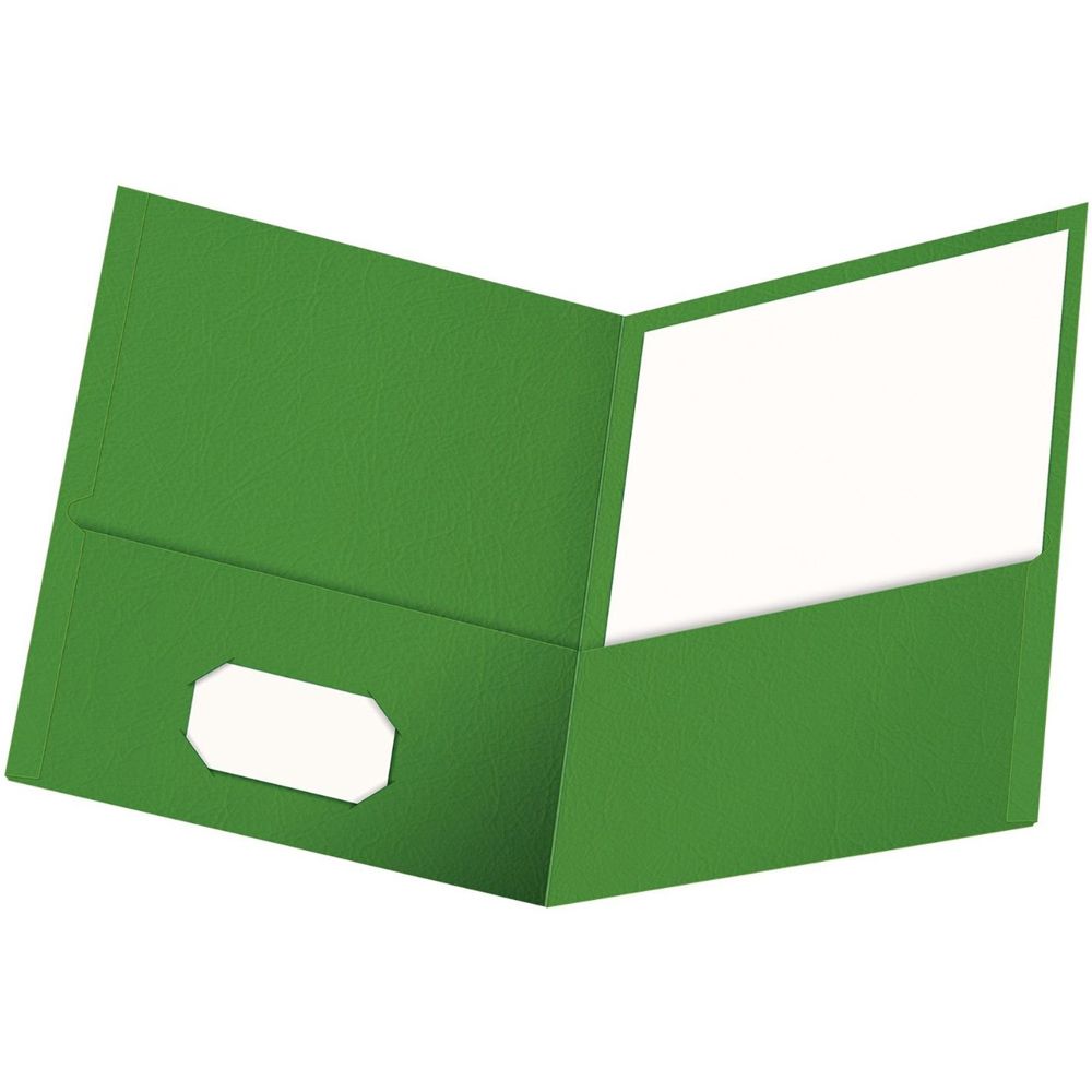 Esselte Portfolio File Letter Size Green          57503