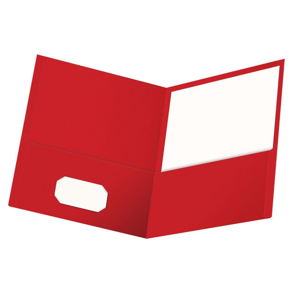Esselte Portfolio File Letter Size Light Red          57511