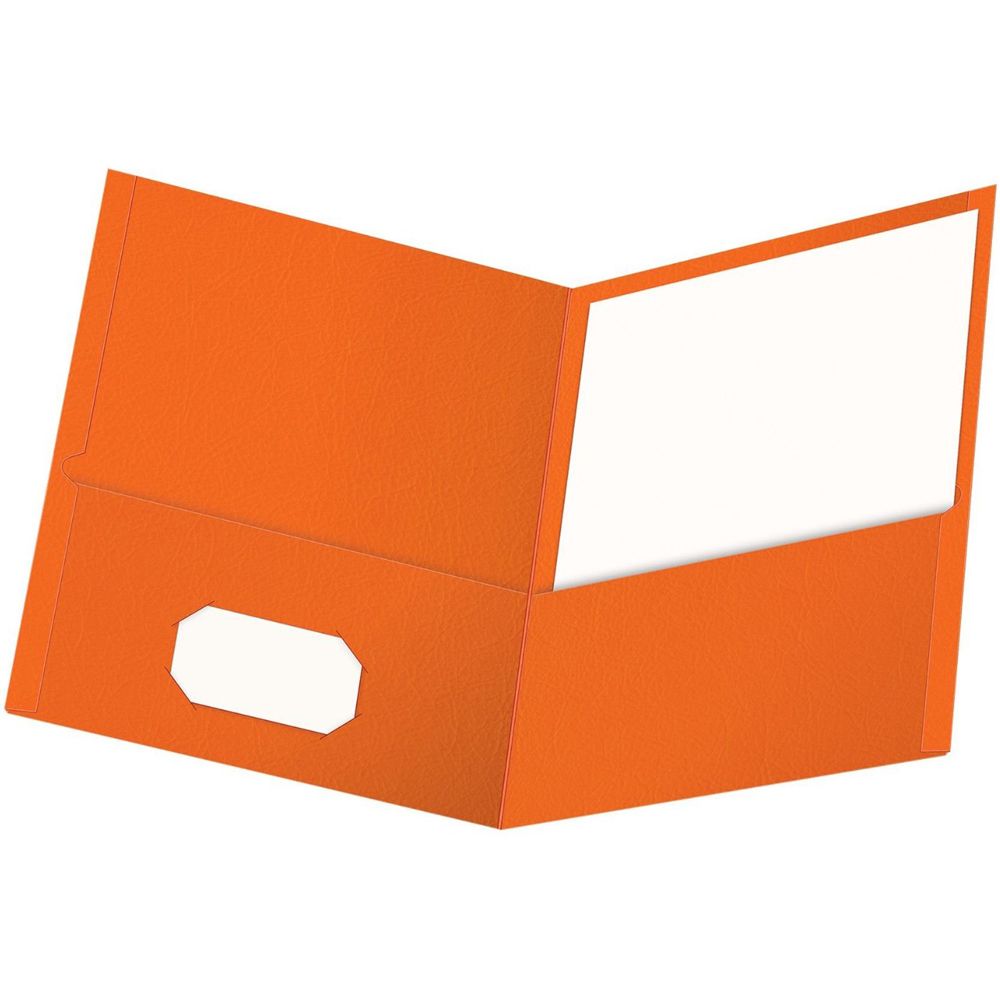 Esselte Portfolio File Letter Size Orange          57510