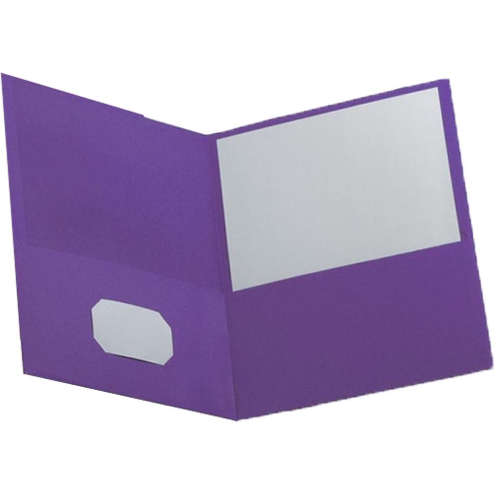 Esselte Portfolio File Letter Size Purple            57514