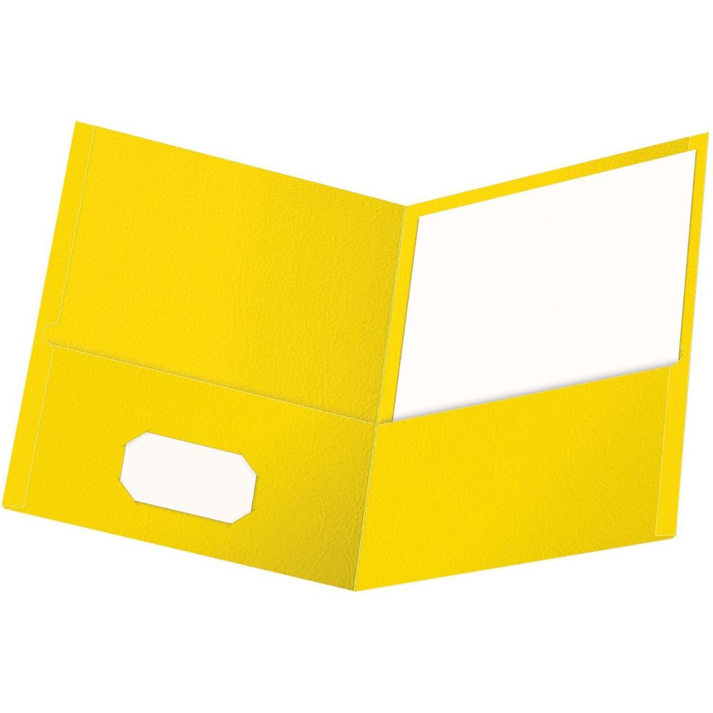 Esselte Portfolio File Letter Size Yellow            57509