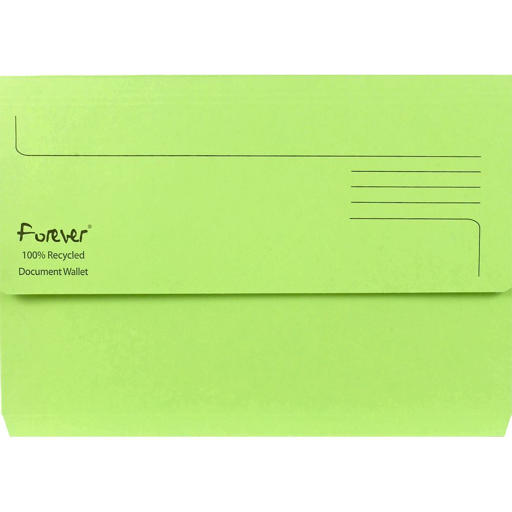 Guidhall Forever Document Wallet  Legal  Bright Green     211/5004Z