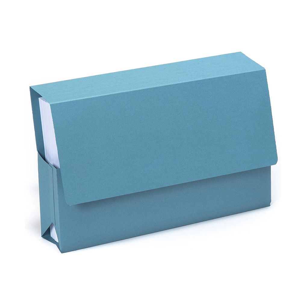 Guildhall Probate Document Wallet Legal Blue 315gm PRW2-Bluz