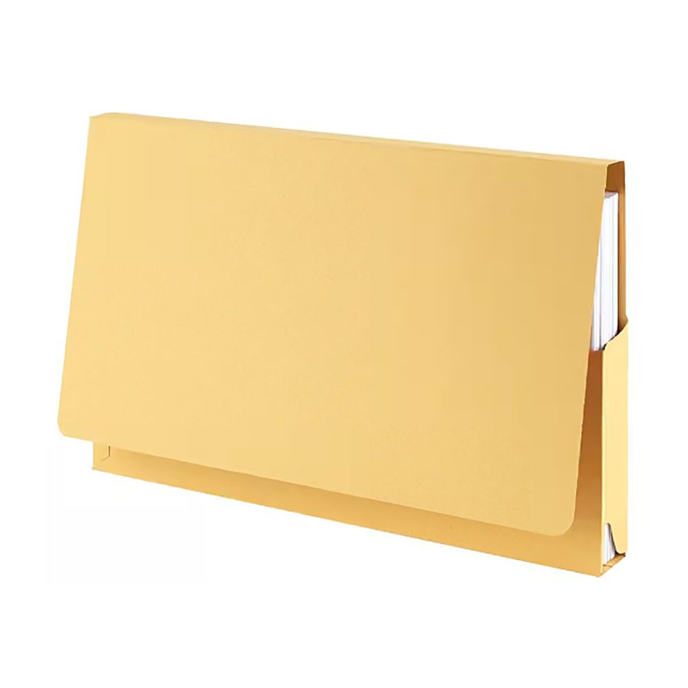 Guildhall Document Wallet Full Flap Yellow Legal PW2-YLWZ