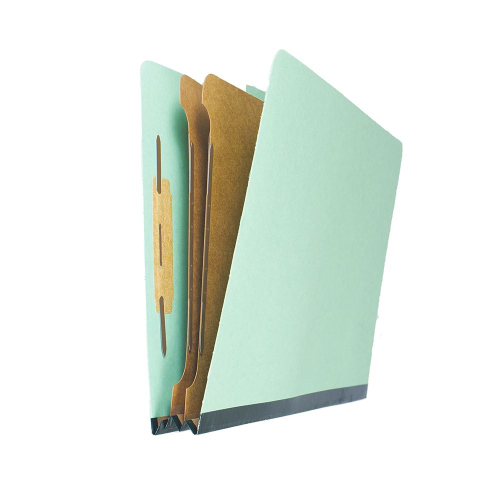 Pendaflex Classification Folder Legal 2-Divider Green PU64GRN