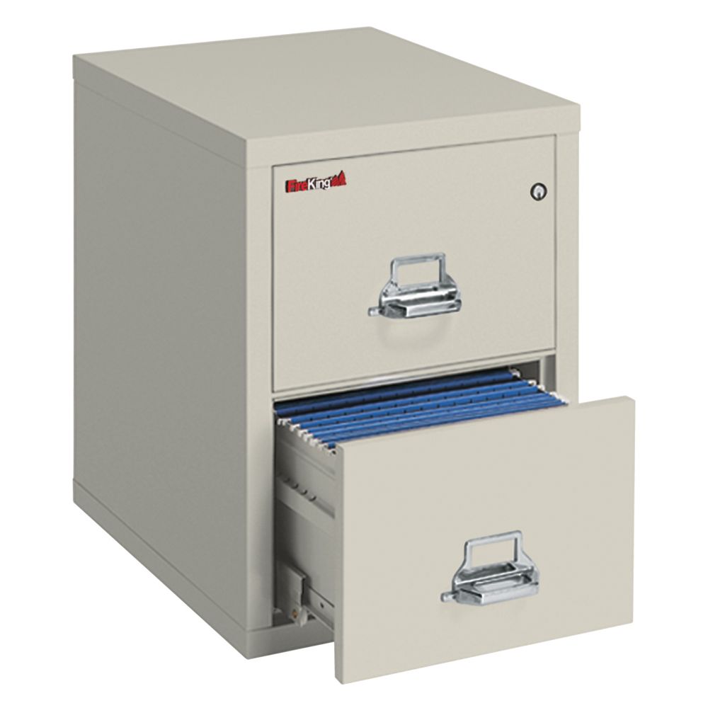 FireKing Fireproof Filing Cabinet  2-Drawer  25 inch   2-2125CPA