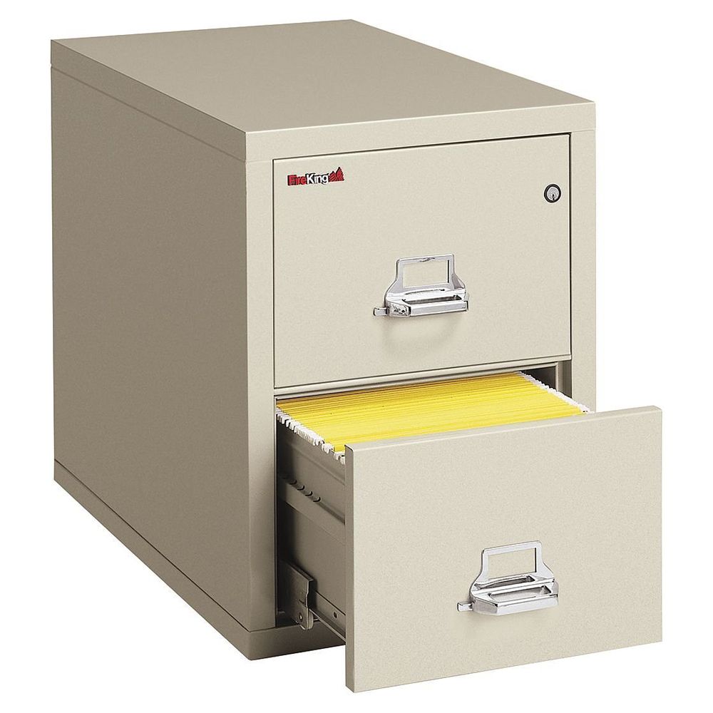 FireKing Fireproof Filing Cabinet  2-Drawer  31 inch  2-2131-CPA