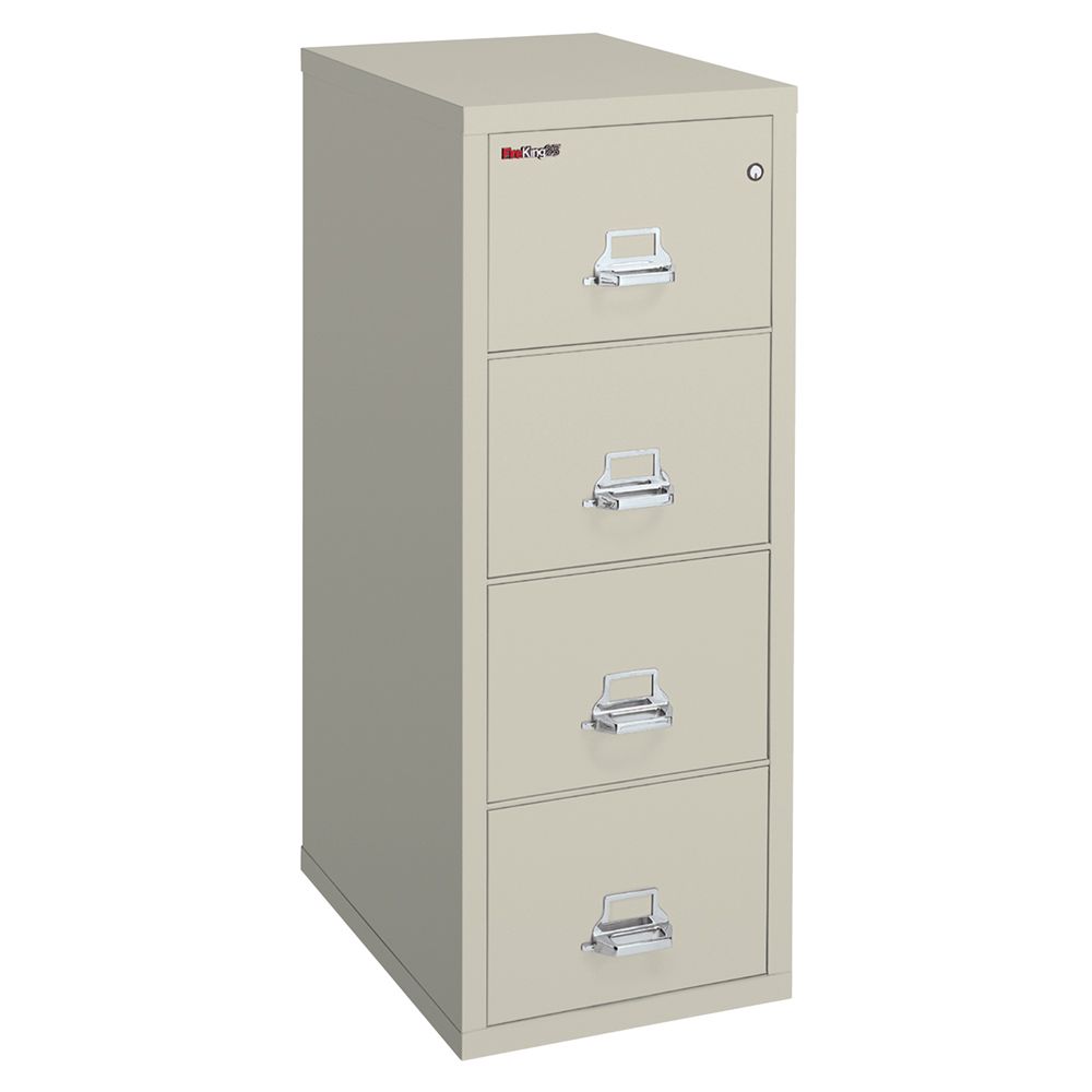 FireKing Fireproof Filing Cabinet  4-Drawer  25 inch  4-2125-CPA