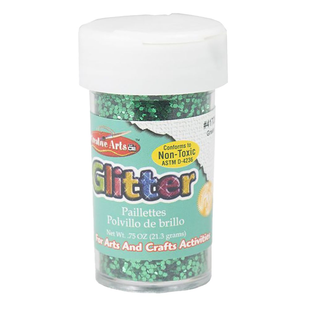 CLi Glitter Flakes Green 3/4 oz  41725