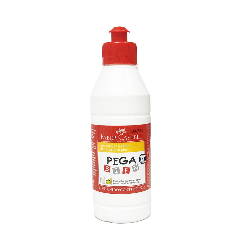 Faber Castell Pega White School Glue  225gm  379645