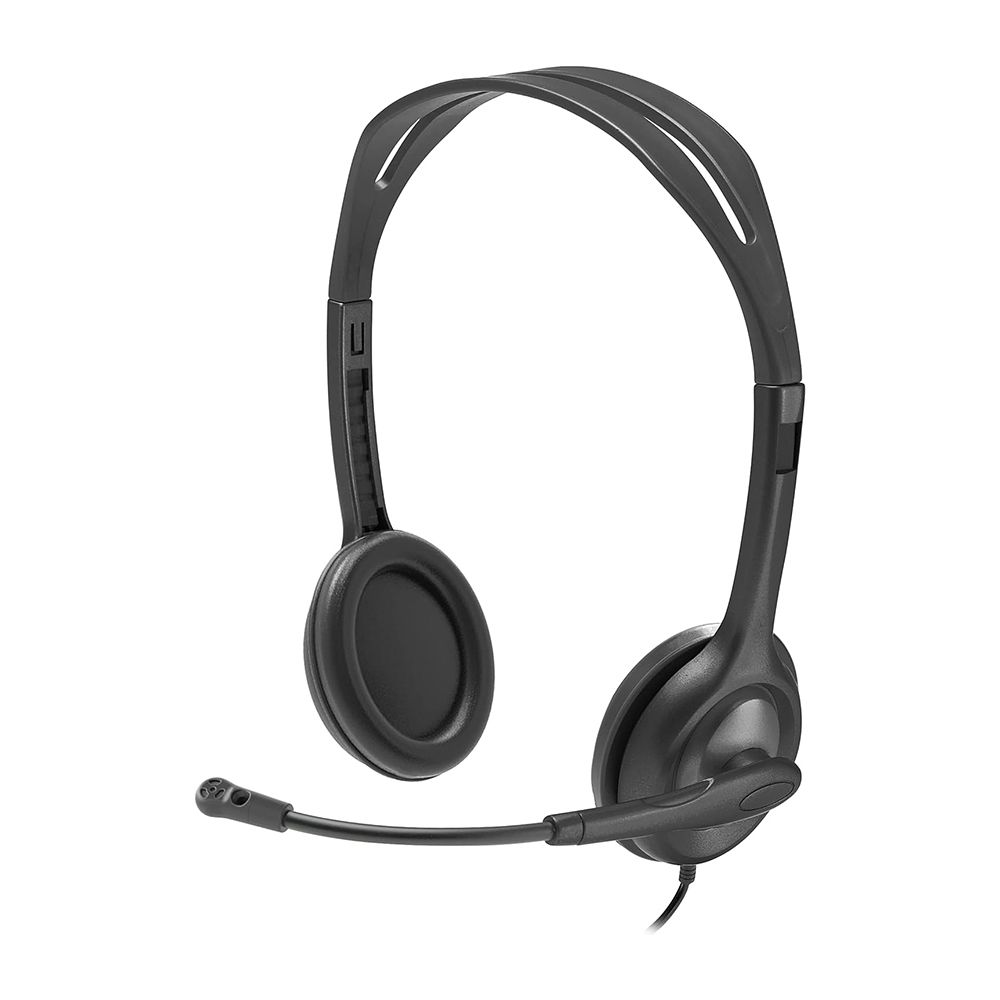 Logitech Headset Plug w/Microphone   H111