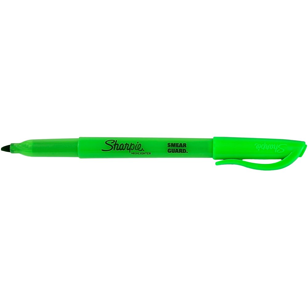 Sanford Highlighter Pocket Accent Fine Green     27026