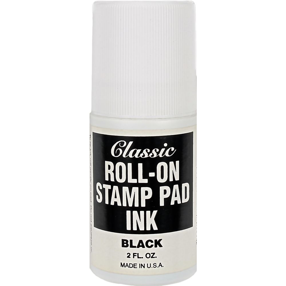 Classic Ink  Roll-on 2oz Black  3020   F101915K01ZR