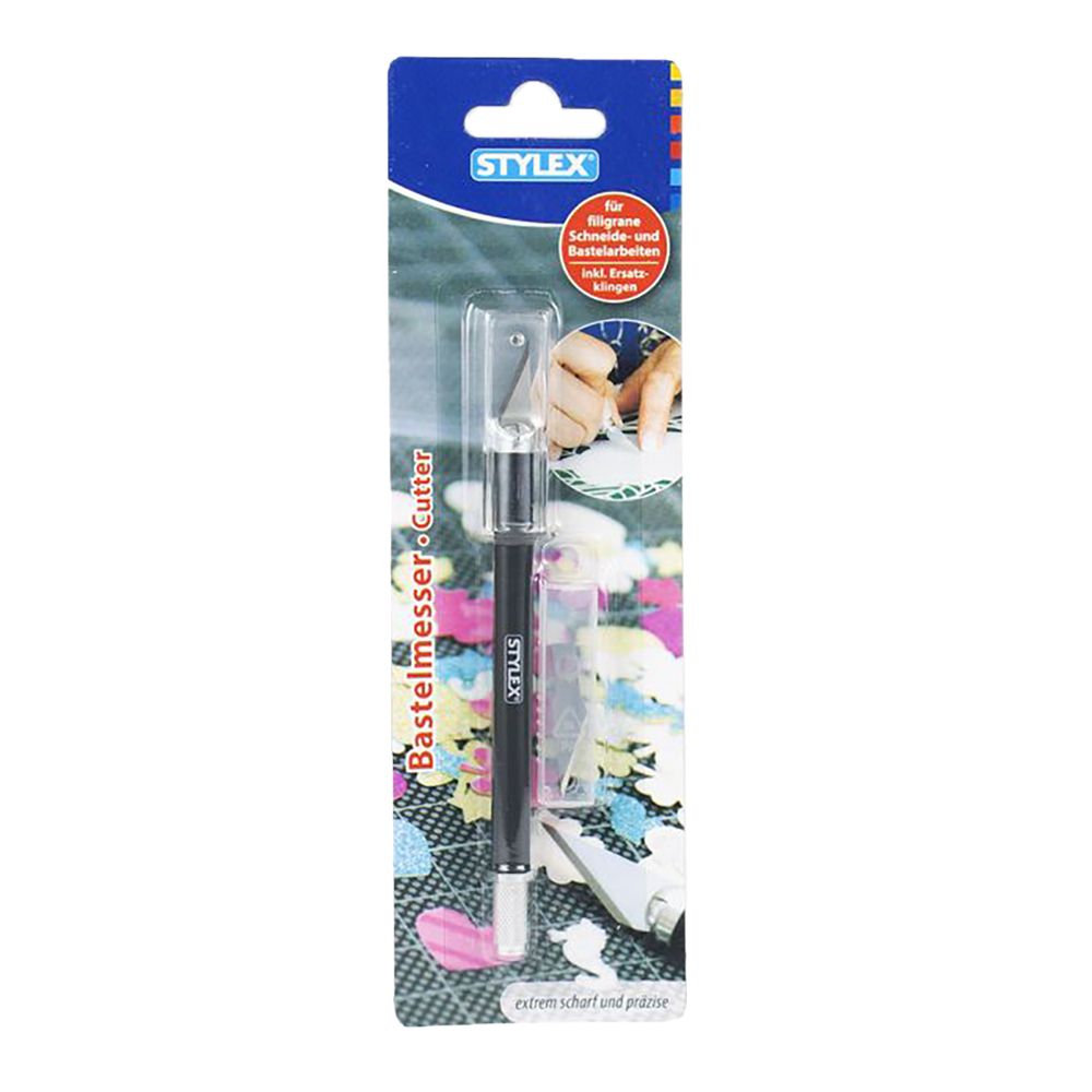 Stylex Hobby Art Knife  w 3/blades    31245
