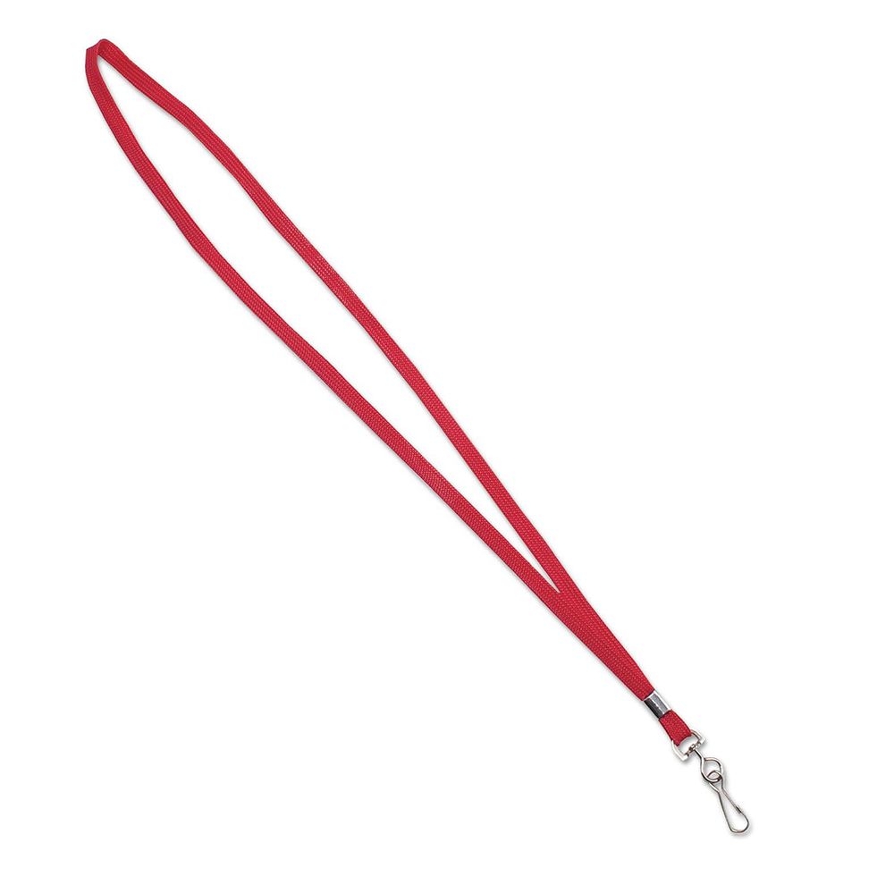 Advantus Lanyard Swivel Hook  36 in  Red 75425