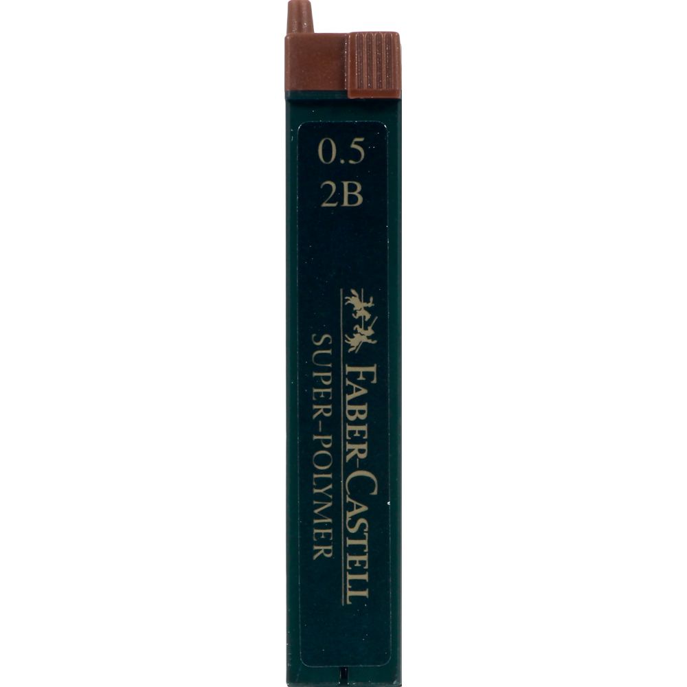 Faber Castell Replacement Leads 0.5  2B           120502