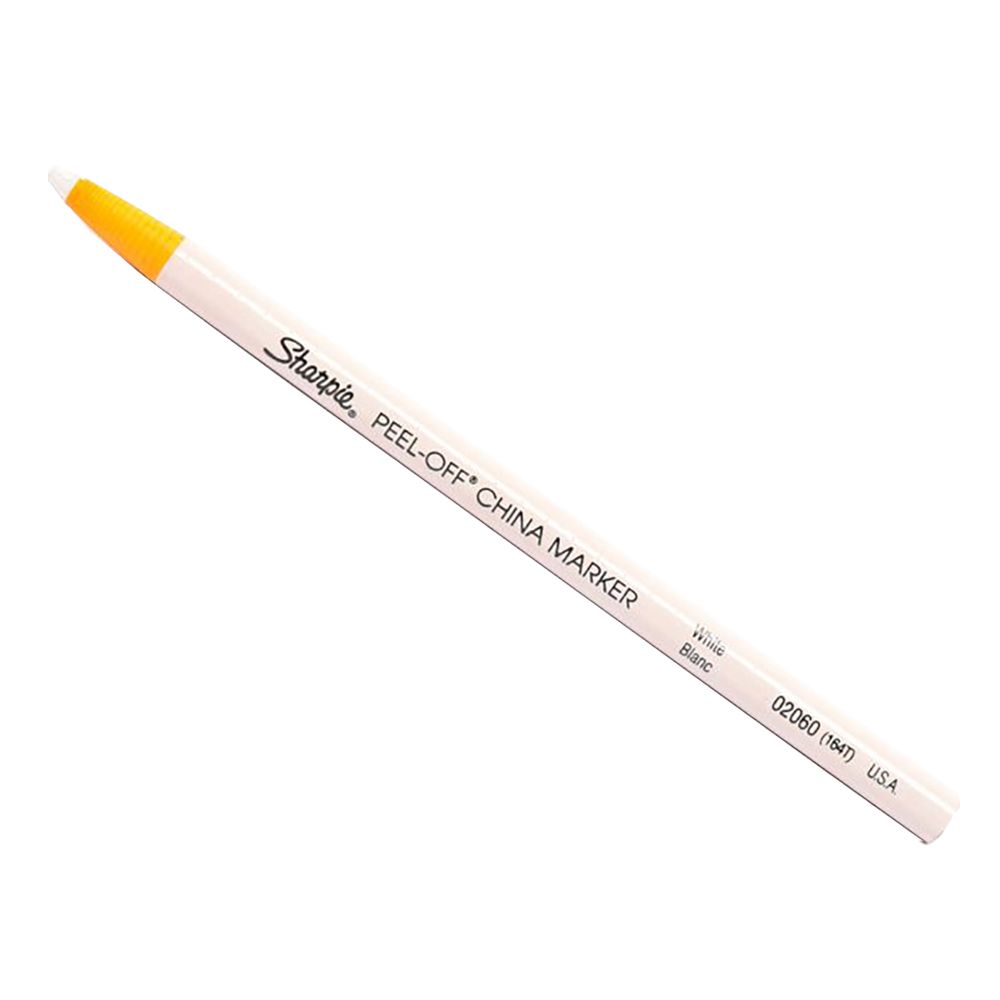 Sanford China Marker  Peel-off   White   02060