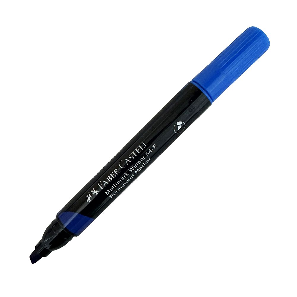 Faber Castell Multi Mark Permenant Marker 54E Blue 153151
