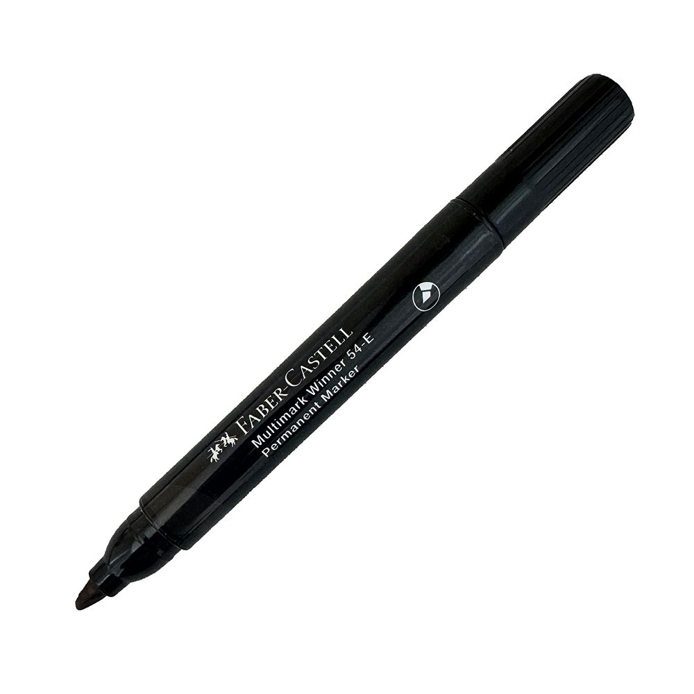 Faber Castell Multi Mark Permenant Marker 54E Black 153199