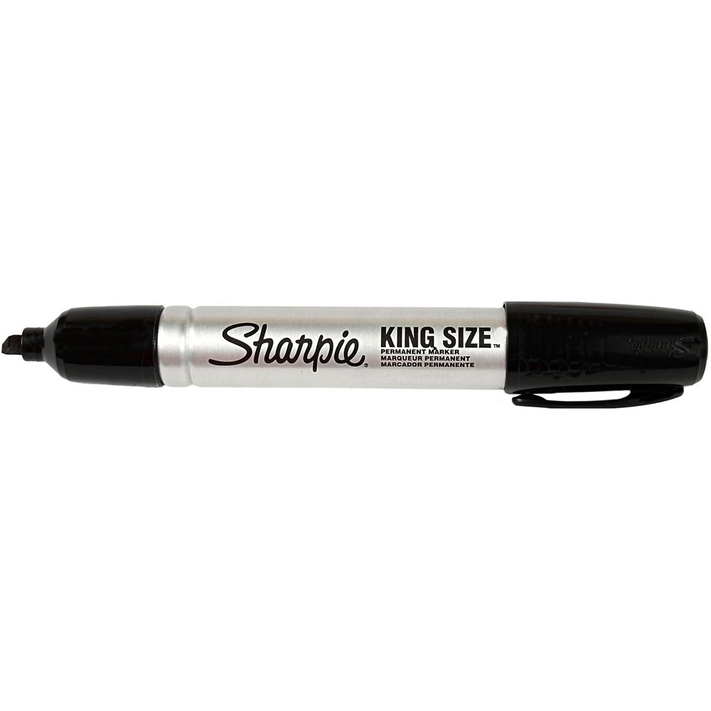 Sanford Sharpie Marker Permanent King Size Black      15001