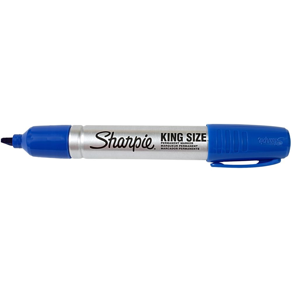 Sanford Sharpie Marker Permanent King Size Blue       15003