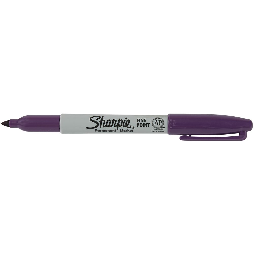 Sanford Sharpie Marker Permanent Fine Purple 30008/1812768