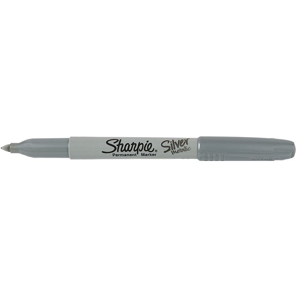 Sanford Sharpie Marker Permanent Fine Silver       37100
