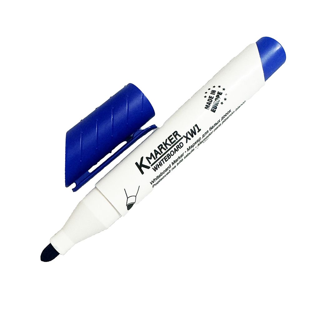 Kores Whiteboard Marker XW1 Round Tip Blue 20833