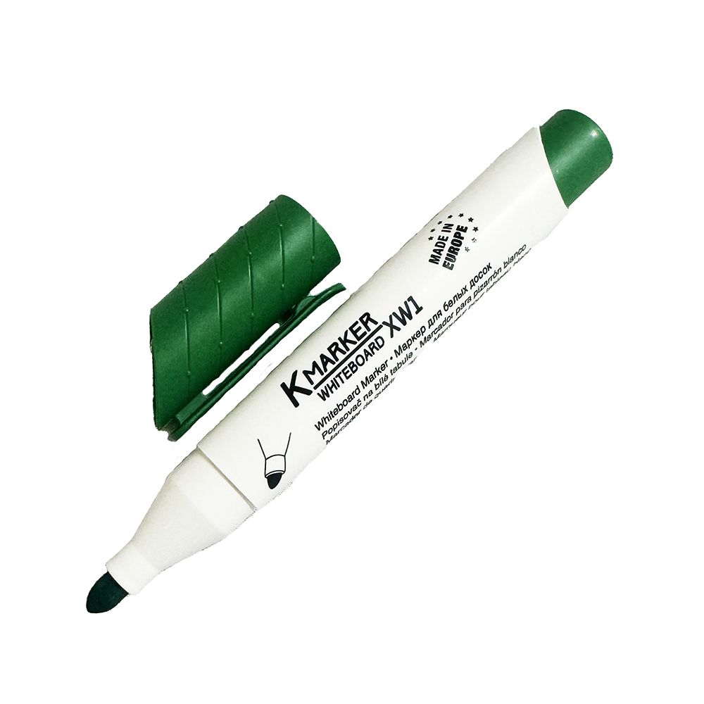 Kores Whiteboard Marker XW1 Round tip Green 20835