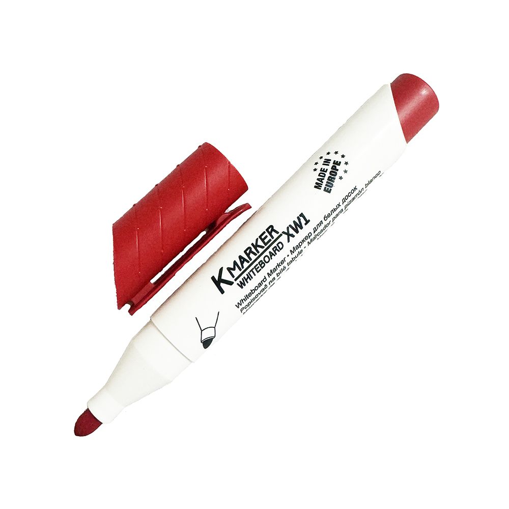 Kores Whiteboard Marker XW1 Round tip Red 20837