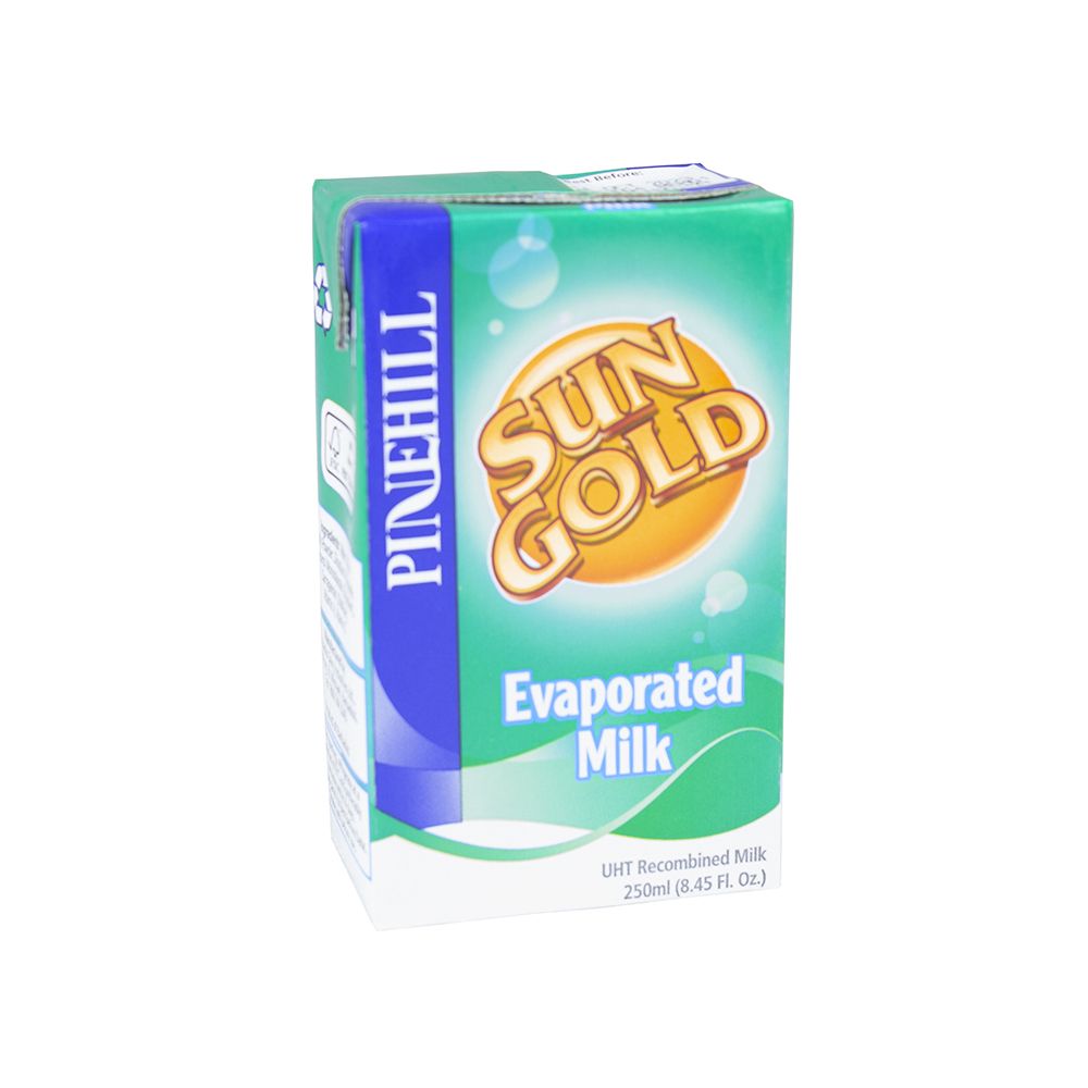 PHD Sun Gold Evaporated Milk   250ml  02196