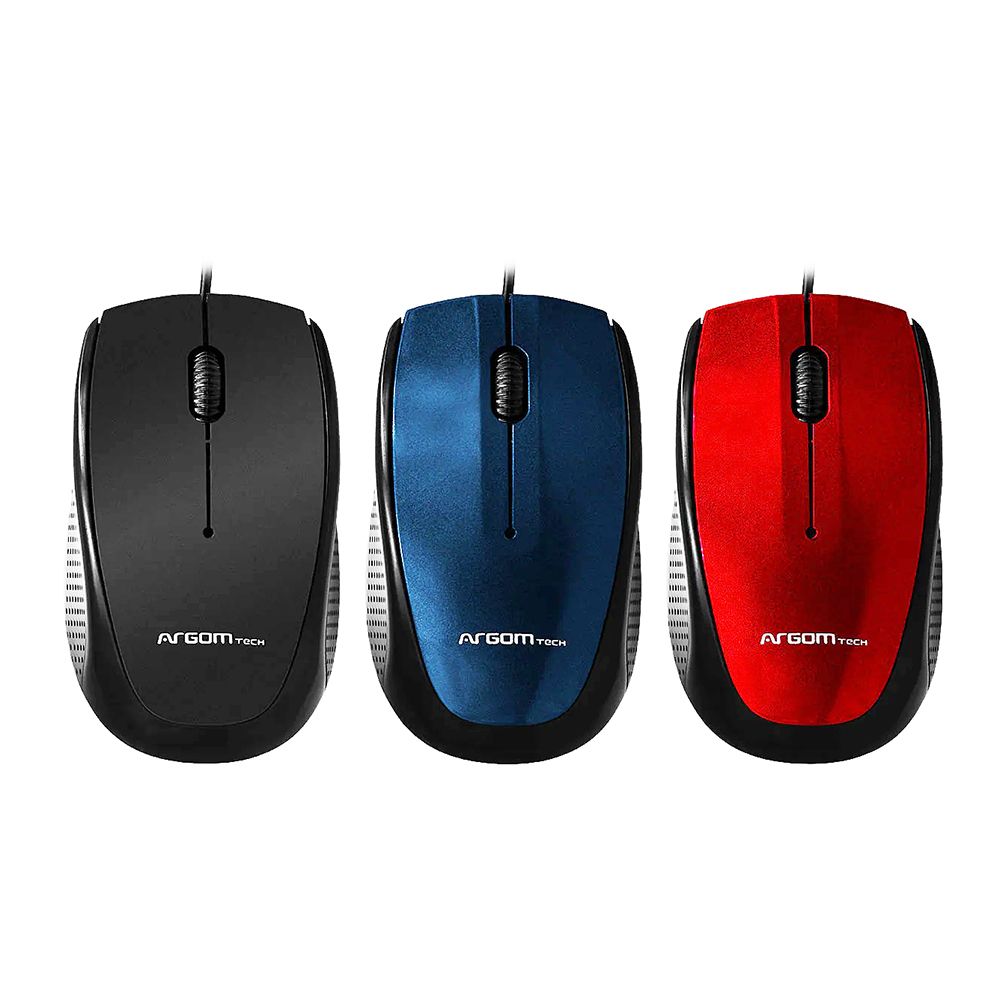 ArgomTech Optical Mouse Wired 3D USB   MS14