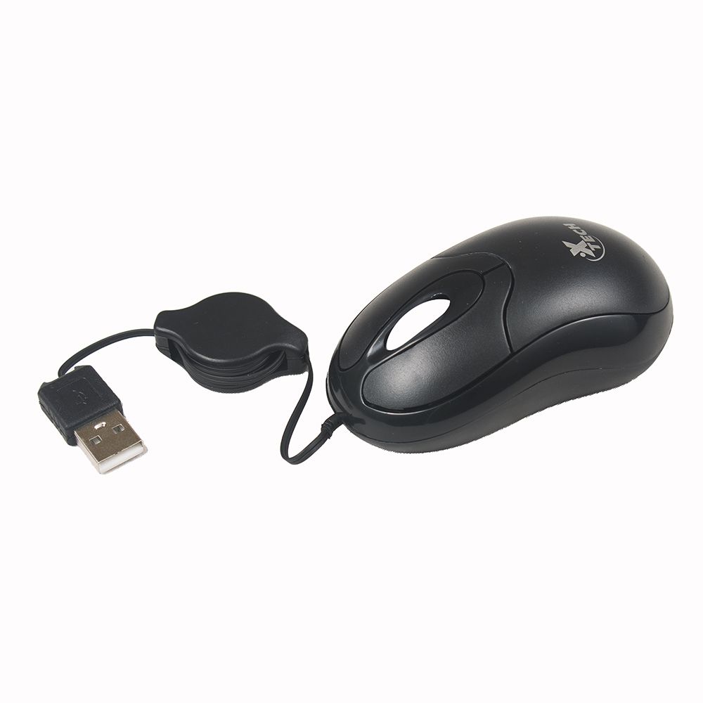 Xtec USB Wired Retractable Mouse XTM150