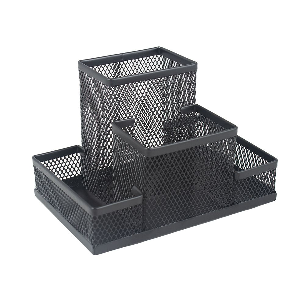 FOROFIS Mesh Desk Organiser Black 91310