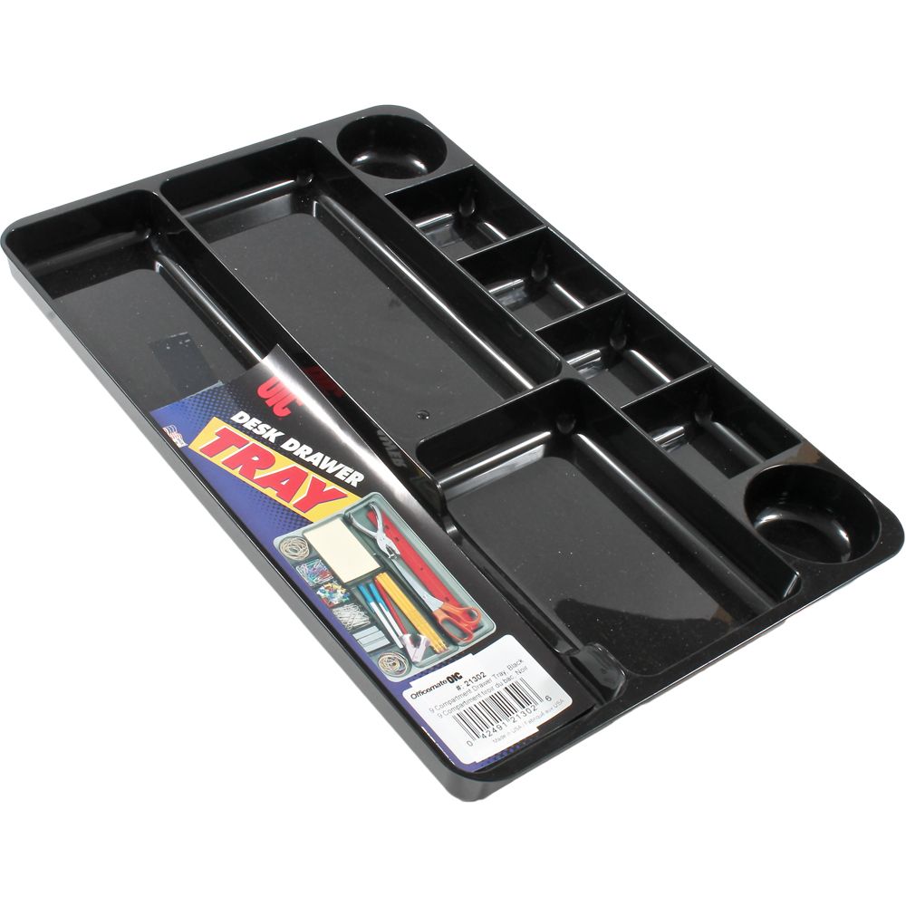 OIC Drawer Organizer 9-Compartments  Black       21302