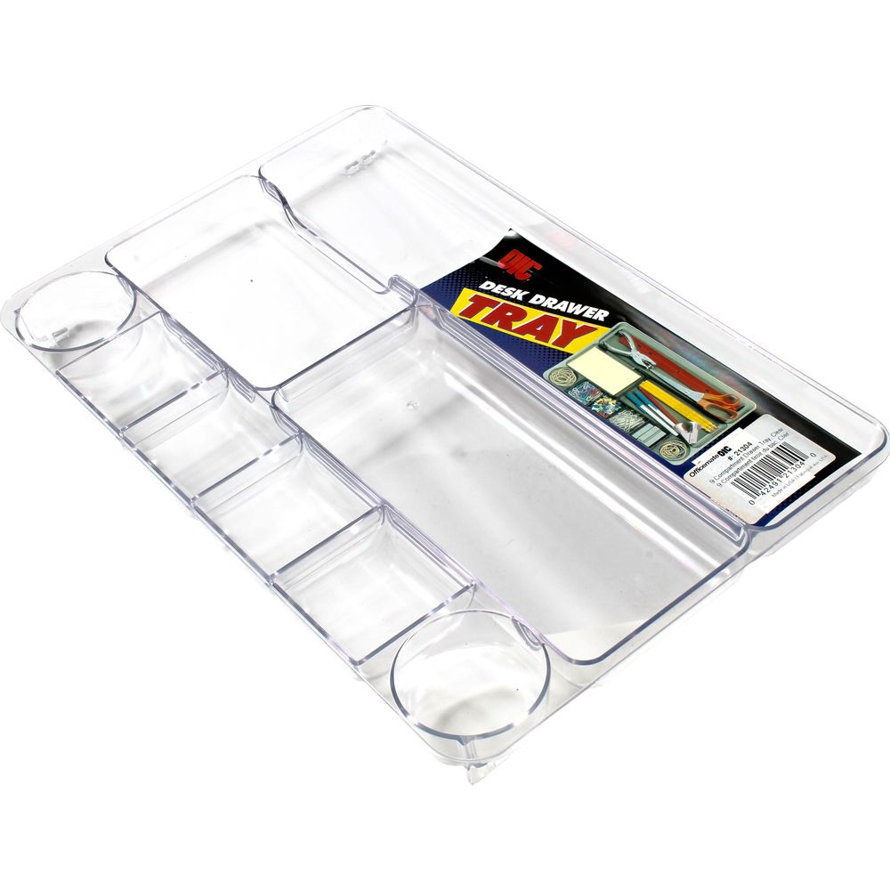 OIC Drawer Organizer 9-Compartments  Clear        21304