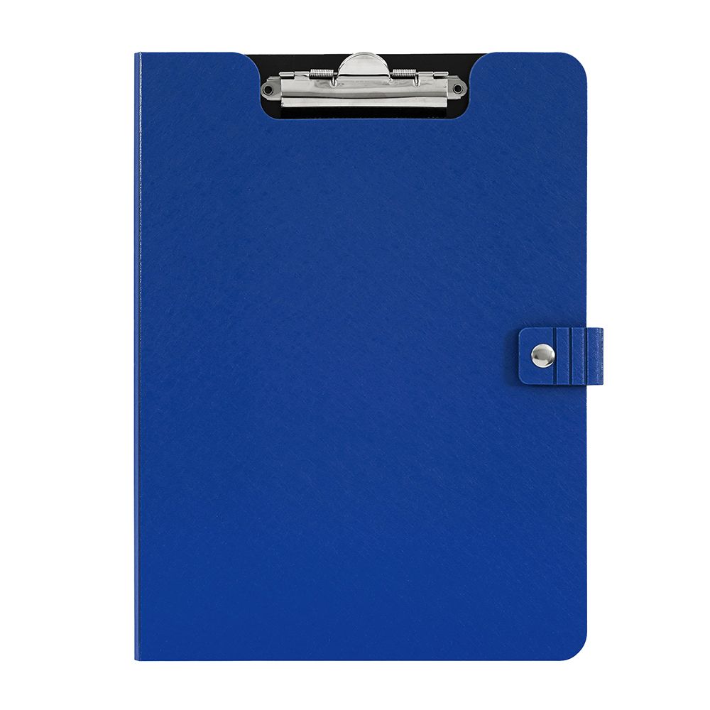 Merangue Polyfoam Pad Folio Blue w/Bulldog Clip 1020-2120