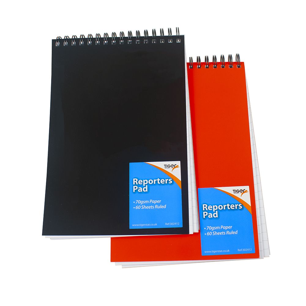 Tiger Reporter Steno Pad   6 in x 9 in  (60sht)   302412 ea