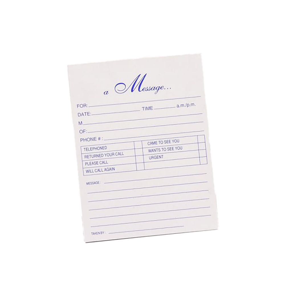 Telephone Message Pad   90001