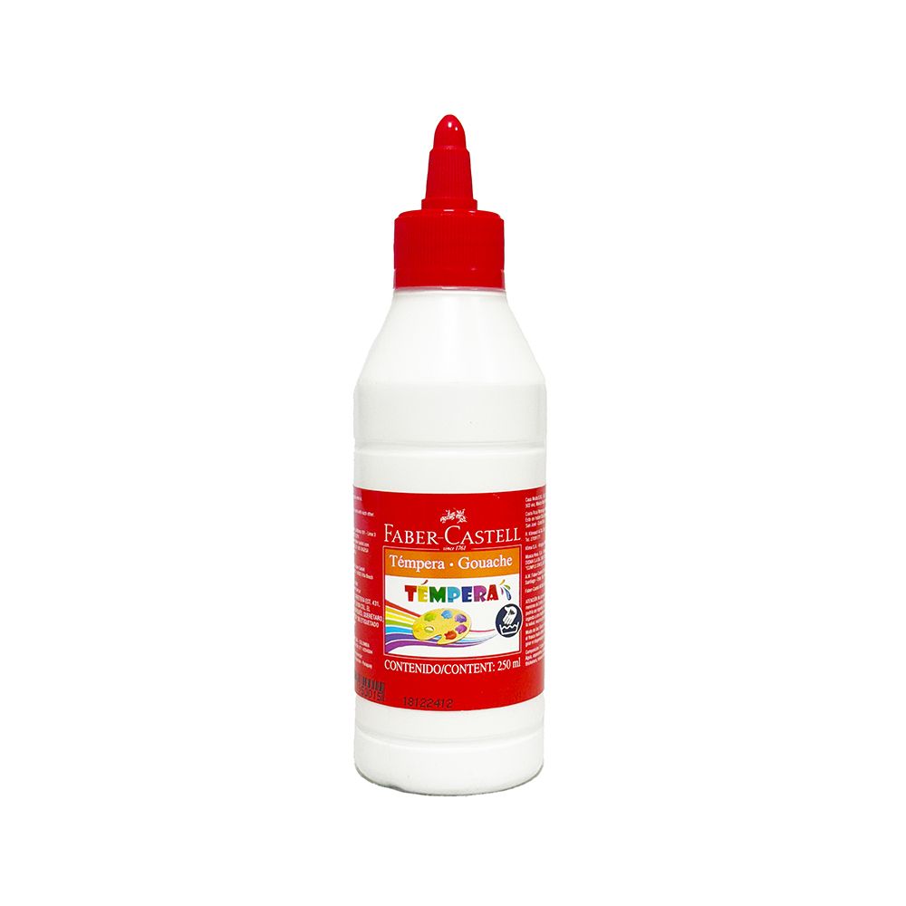 Faber Castell Gouache White Tempera Paint 250ml  164101