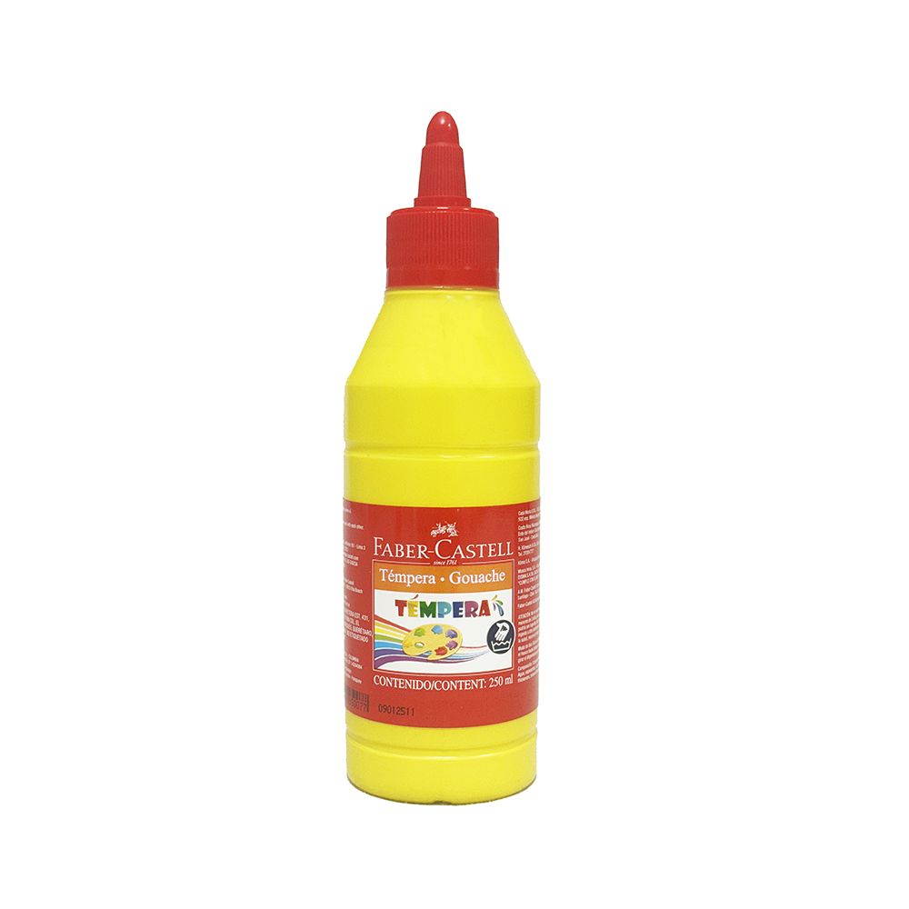 Faber Castell Gouache Yellow Tempera Paint 250ml  164107