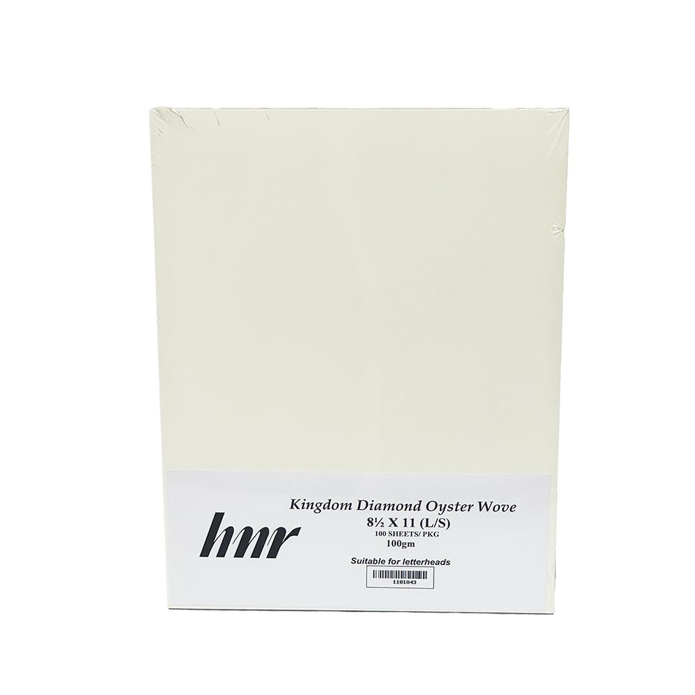HNR Kingdom  Paper 8 1/2 x 11 Letter Size 100gsm Oyster Wove